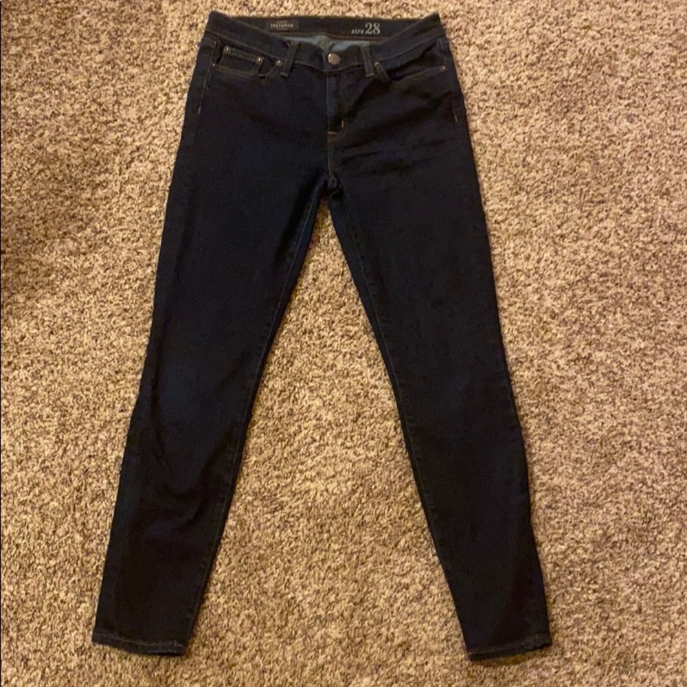 J Crew Dark Wash Skinny Jeans